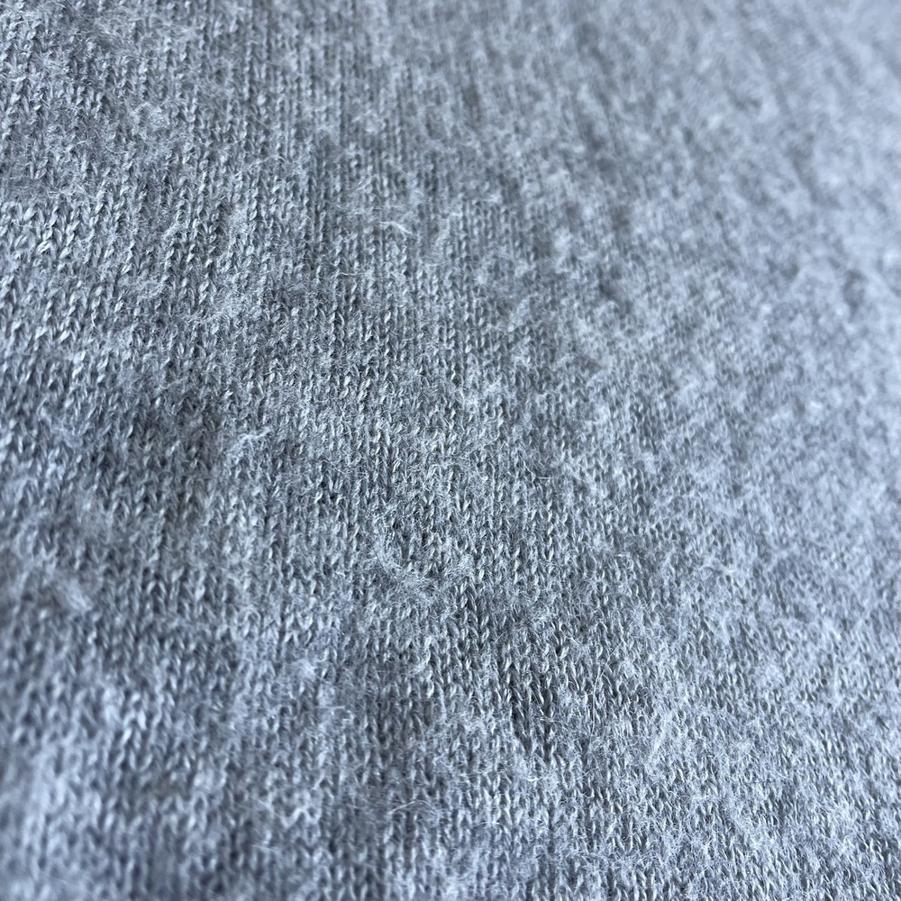 PAKA Royal Alpaca Size Medium Wool Crewneck Sweater in Heather Gray Handmade - Picture 6 of 9